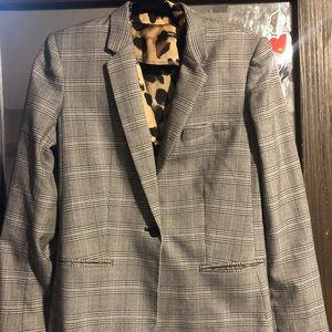 Calvin Klein Plaid Blazer